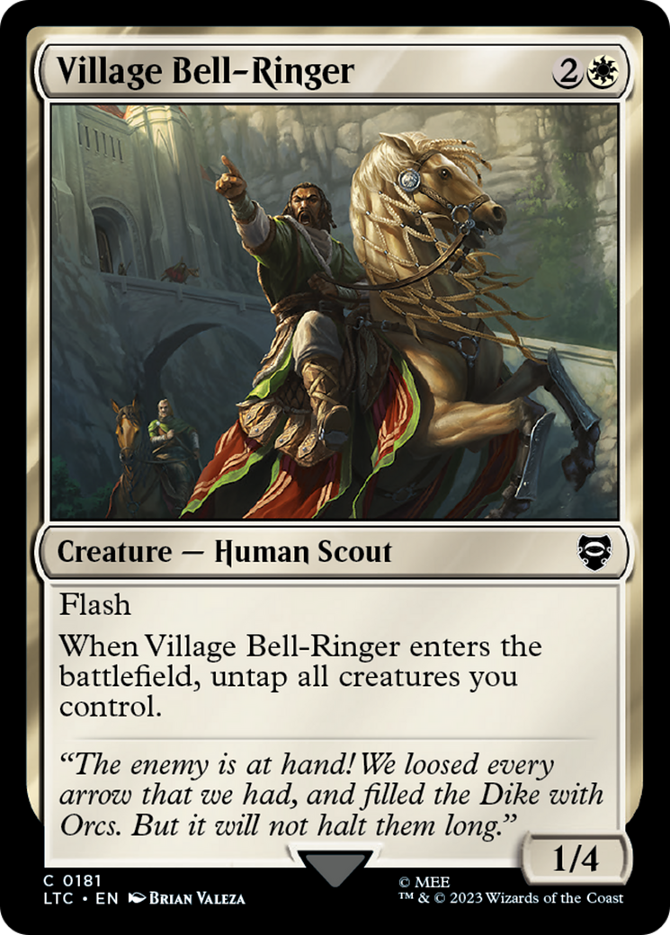 Village Bell-Ringer [The Lord of the Rings: Tales of Middle-Earth Commander] | Tacoma Games