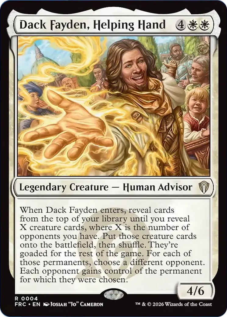 Dack Fayden, Helping Hand [Reality Fracture Commander] | Tacoma Games
