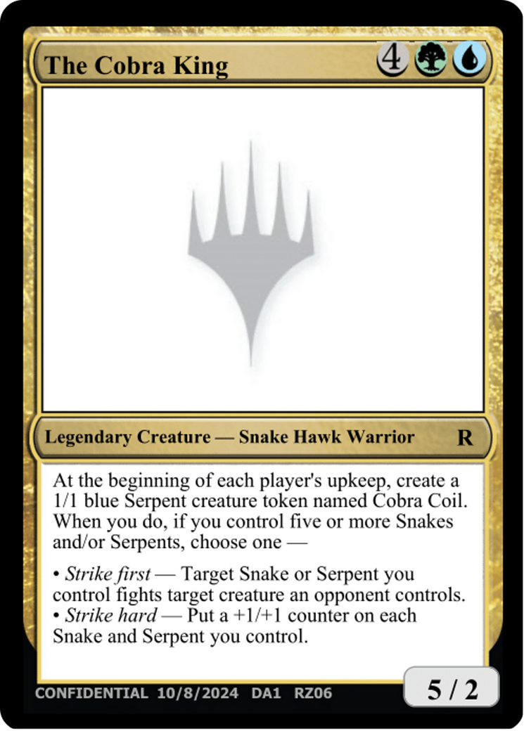 The Cobra King [Unknown Event] | Tacoma Games