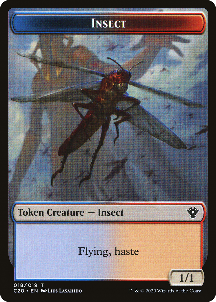 Treasure // Insect Double-Sided Token [Secret Lair: Heads I Win, Tails You Lose Tokens] | Tacoma Games