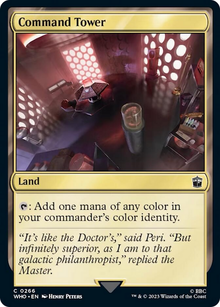 Command Tower (0266) [Doctor Who] | Tacoma Games