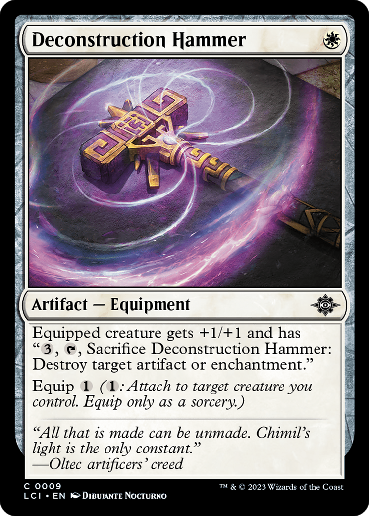 Deconstruction Hammer [The Lost Caverns of Ixalan] | Tacoma Games