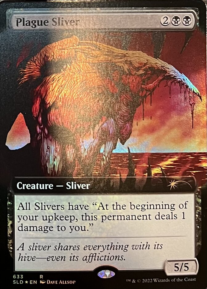 Plague Sliver (Extended Art) [Secret Lair Drop Promos] | Tacoma Games