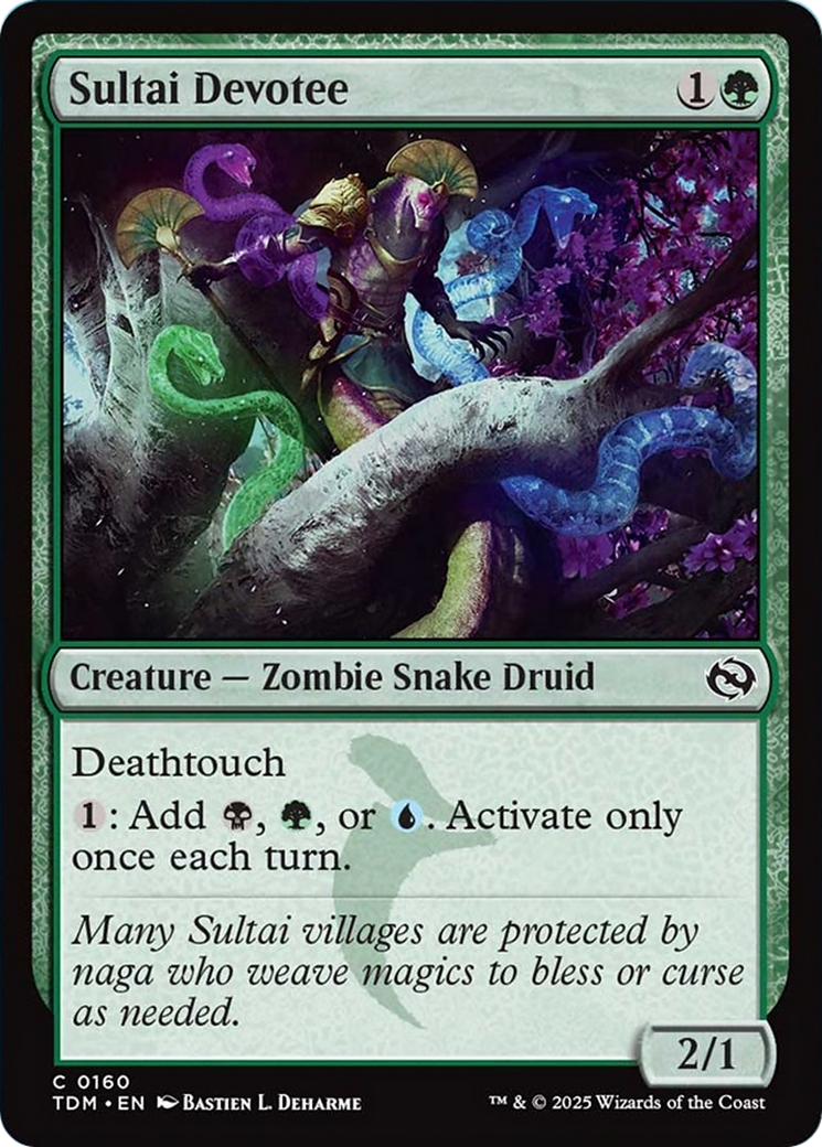 Sultai Devotee [Tarkir: Dragonstorm] | Tacoma Games