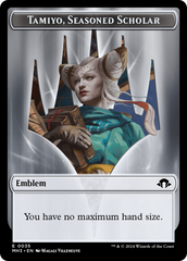 Tamiyo, Seasoned Scholar // Energy Reserve Double-Sided Token [Modern Horizons 3 Tokens] | Tacoma Games