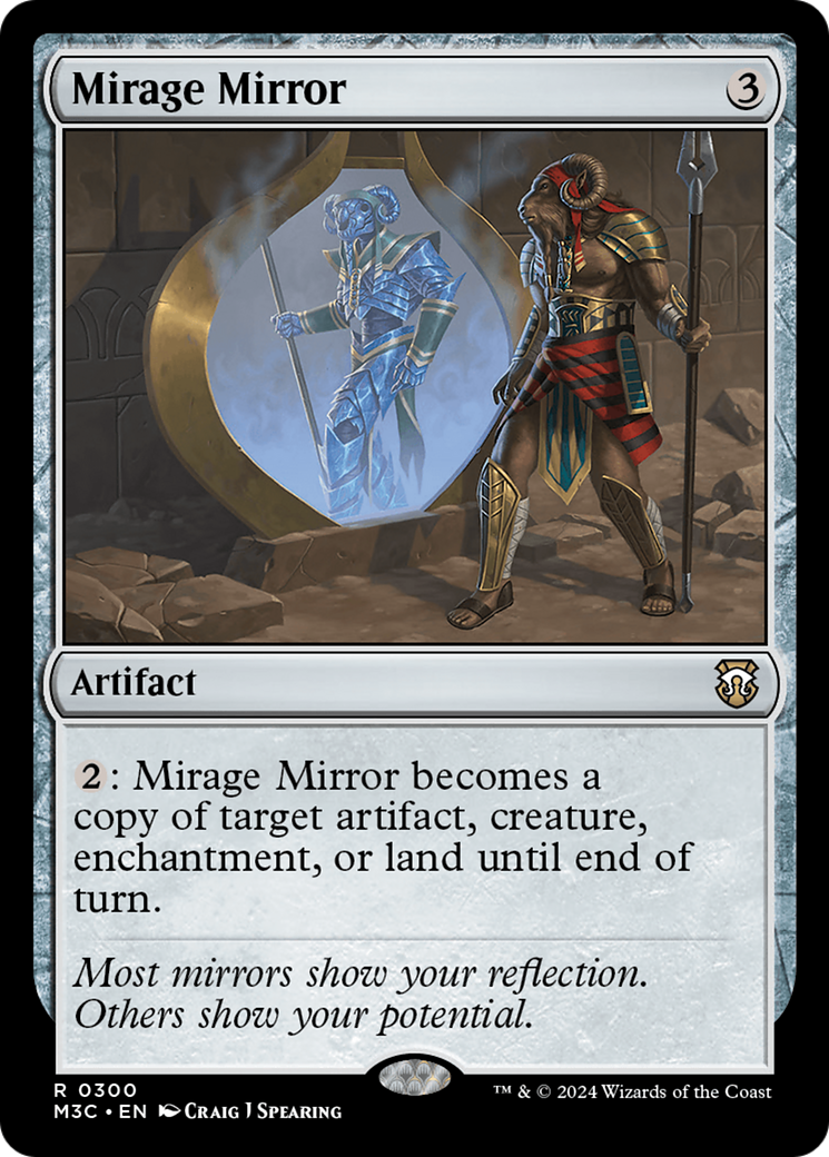 Mirage Mirror (Ripple Foil) [Modern Horizons 3 Commander] | Tacoma Games