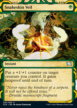 Snakeskin Veil (Foil Etched) [Strixhaven: Mystical Archive] | Tacoma Games