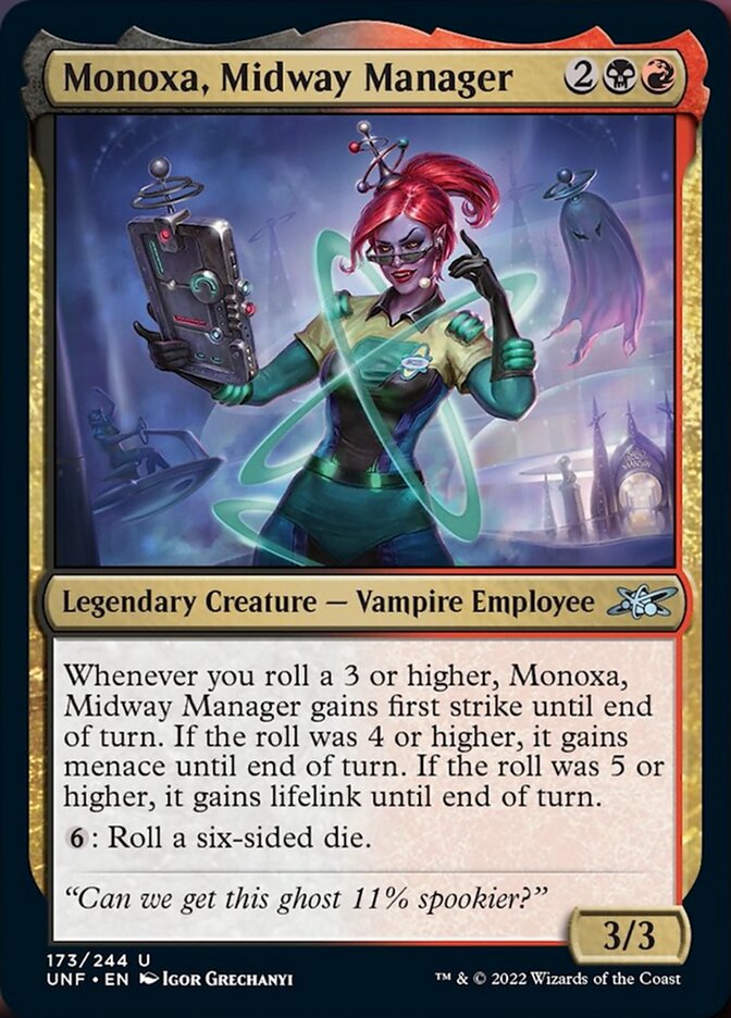 Monoxa, Midway Manager [Unfinity] | Tacoma Games