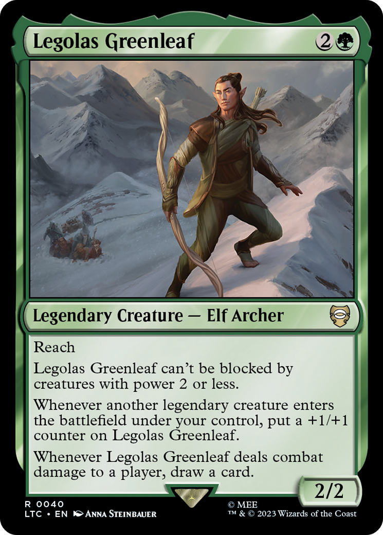 Legolas Greenleaf [The Lord of the Rings: Tales of Middle-Earth Commander] | Tacoma Games