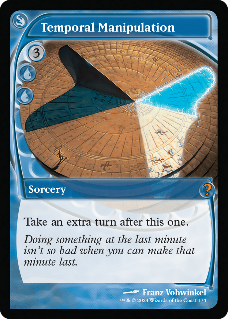 Temporal Manipulation (Future Sight) [Mystery Booster 2] | Tacoma Games