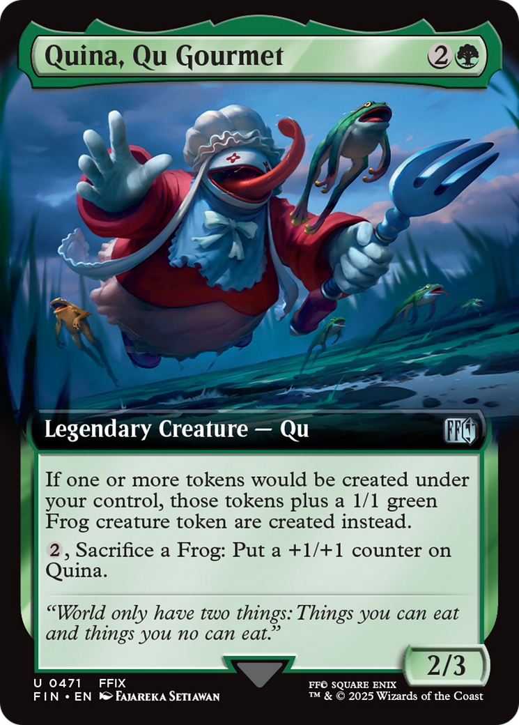 Quina, Qu Gourmet (Extended Art) [FINAL FANTASY] | Tacoma Games