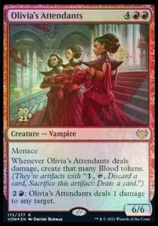 Olivia's Attendants [Innistrad: Crimson Vow Prerelease Promos] | Tacoma Games