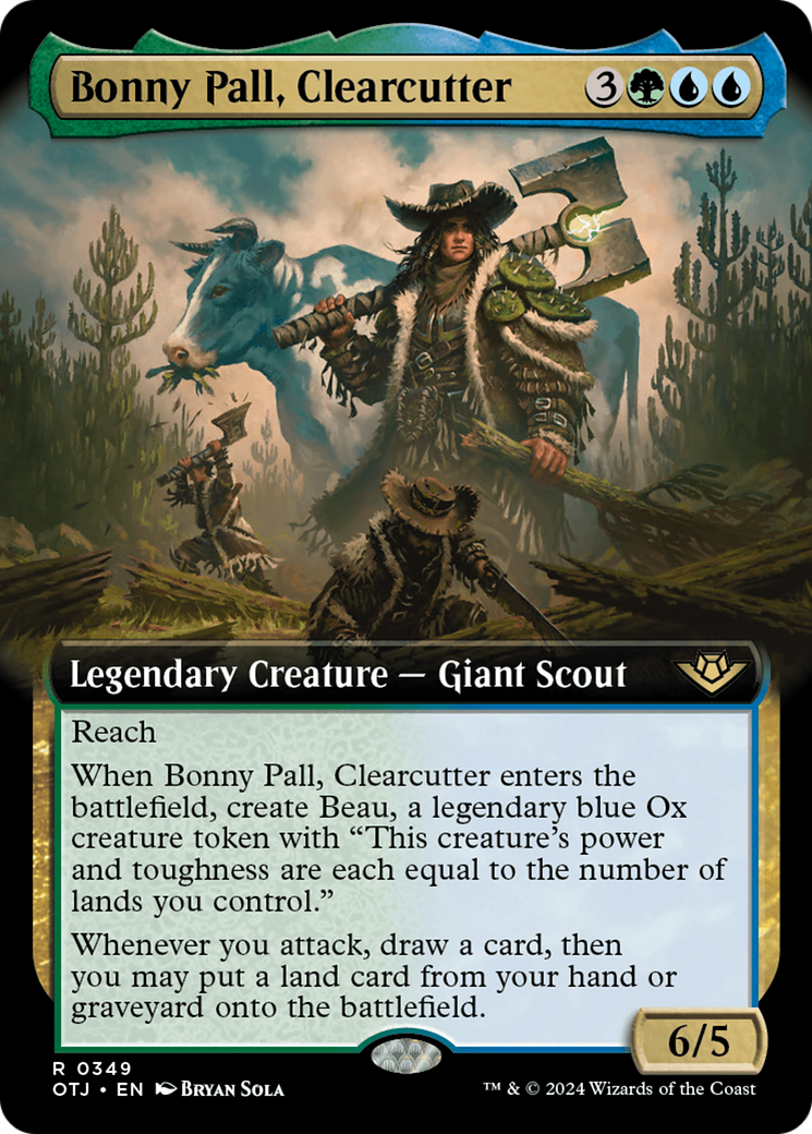 Bonny Pall, Clearcutter (Extended Art) [Outlaws of Thunder Junction] | Tacoma Games