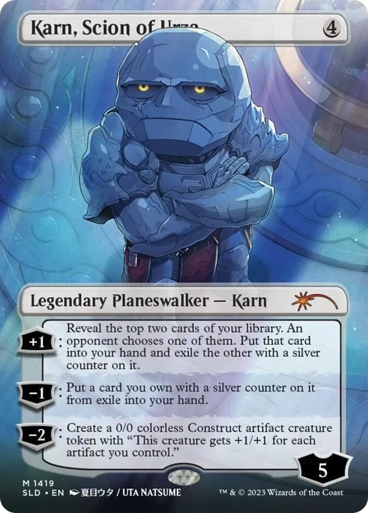 Karn, Scion of Urza (Rainbow Foil) [Secret Lair Drop Series] | Tacoma Games