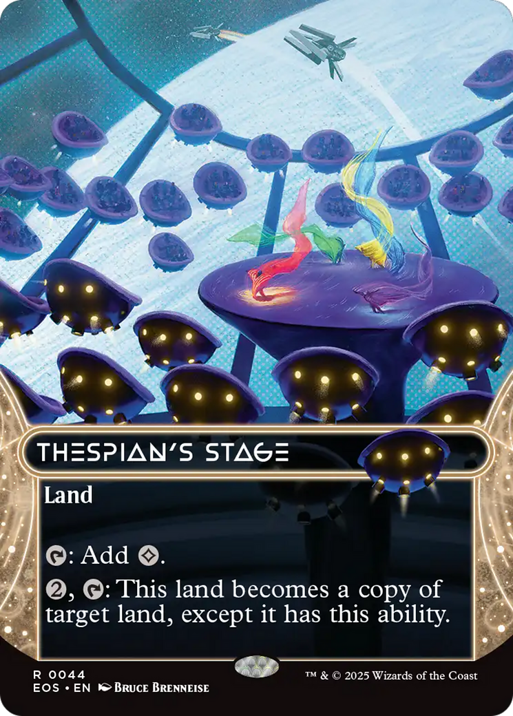 Thespian's Stage (0044) (Borderless) [Edge of Eternities: Stellar Sights] | Tacoma Games