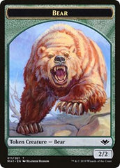 Bear // Spirit Double-Sided Token [Modern Horizons Tokens] | Tacoma Games
