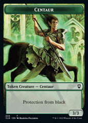 Horror // Centaur Double-Sided Token [Commander Legends: Battle for Baldur's Gate Tokens] | Tacoma Games