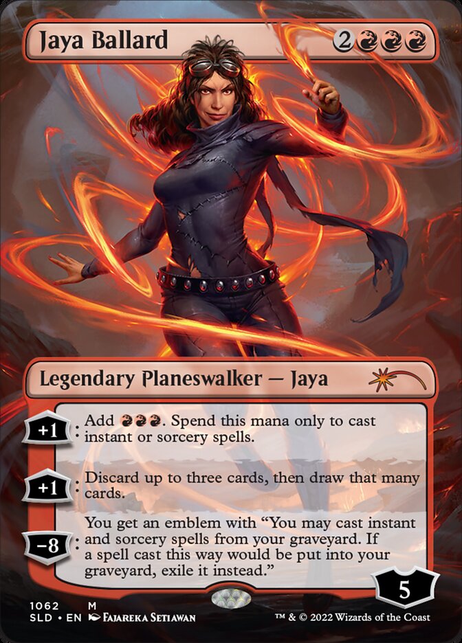 Jaya Ballard (Borderless) [Secret Lair Drop Series] | Tacoma Games