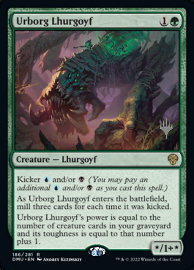 Urborg Lhurgoyf (Promo Pack) [Dominaria United Promos] | Tacoma Games