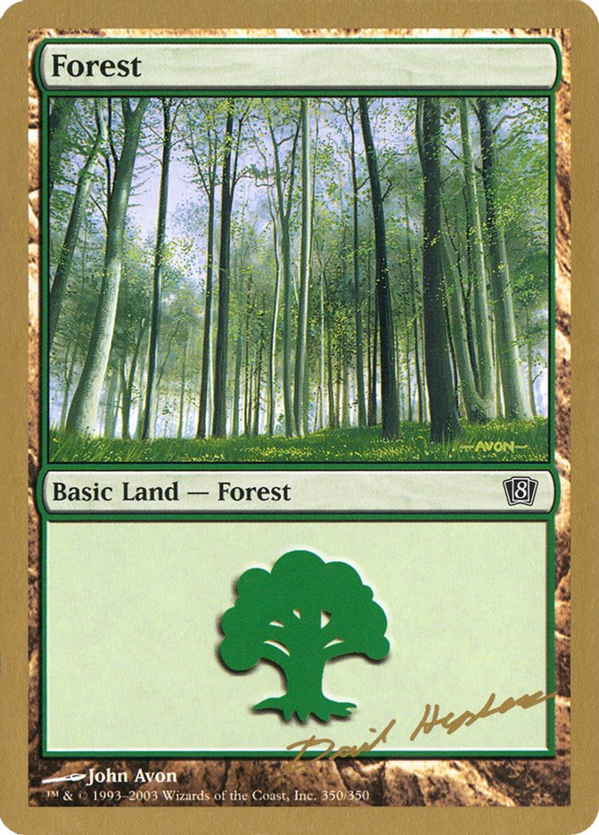 Forest (dh350) (Dave Humpherys) [World Championship Decks 2003] | Tacoma Games