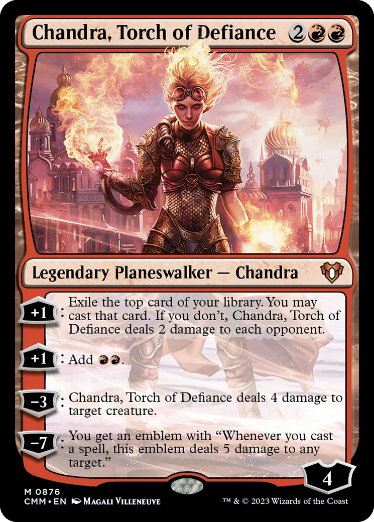 Chandra, Torch of Defiance [Commander Masters] | Tacoma Games