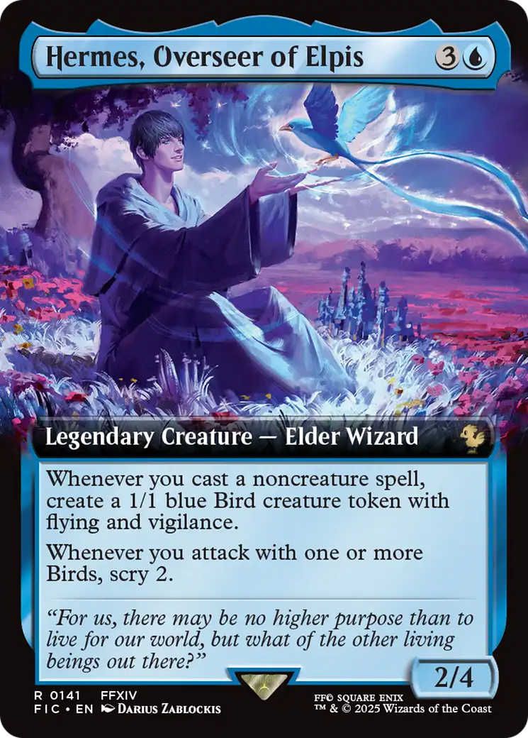 Hermes, Overseer of Elpis (Extended Art) [FINAL FANTASY Commander] | Tacoma Games