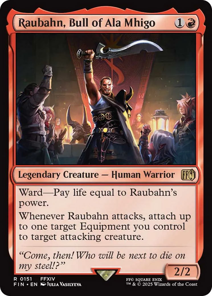 Raubahn, Bull of Ala Mhigo [FINAL FANTASY] | Tacoma Games