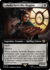 Lobelia Sackville-Baggins (Extended Art) (Surge Foil) [The Lord of the Rings: Tales of Middle-Earth] | Tacoma Games