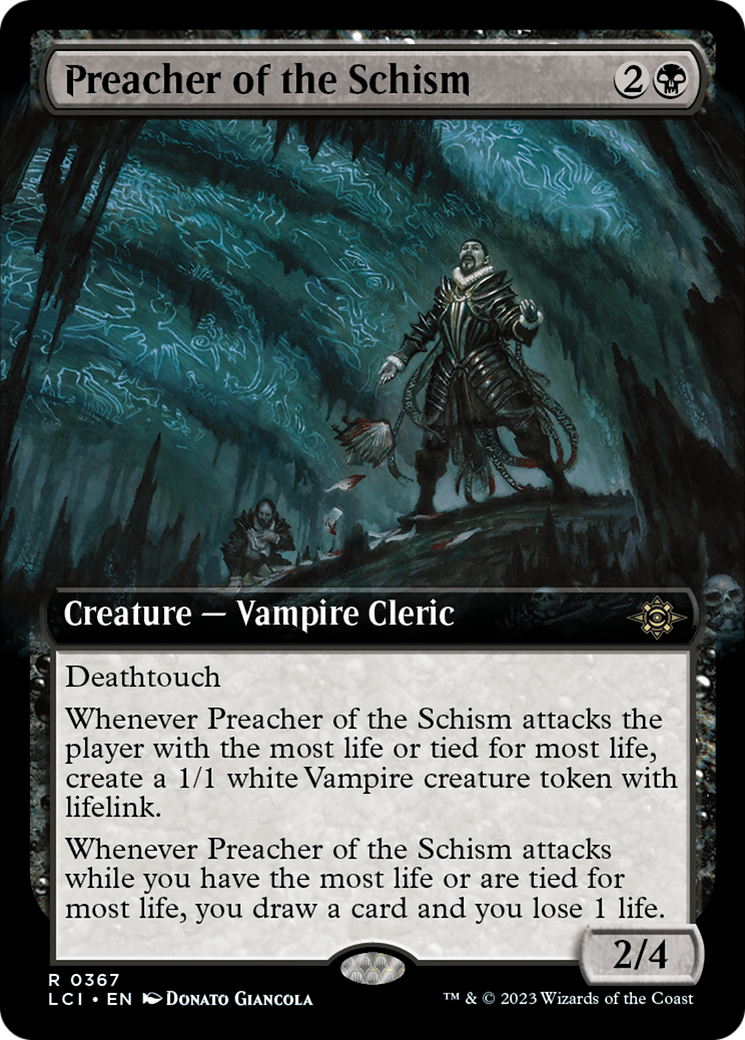 Preacher of the Schism (Extended Art) [The Lost Caverns of Ixalan] | Tacoma Games