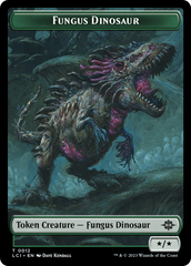 Fungus Dinosaur // Skeleton Pirate Double-Sided Token [The Lost Caverns of Ixalan Tokens] | Tacoma Games