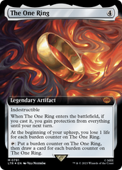 The One Ring (Extended Art) (Surge Foil) [The Lord of the Rings: Tales of Middle-Earth] | Tacoma Games