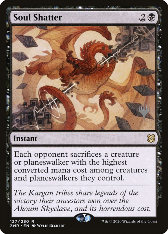 Soul Shatter (Promo Pack) [Zendikar Rising Promos] | Tacoma Games
