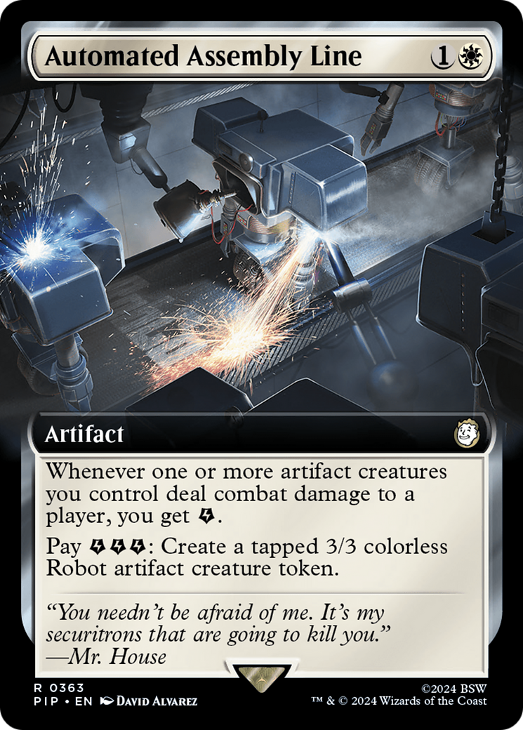 Automated Assembly Line (Extended Art) [Fallout] | Tacoma Games