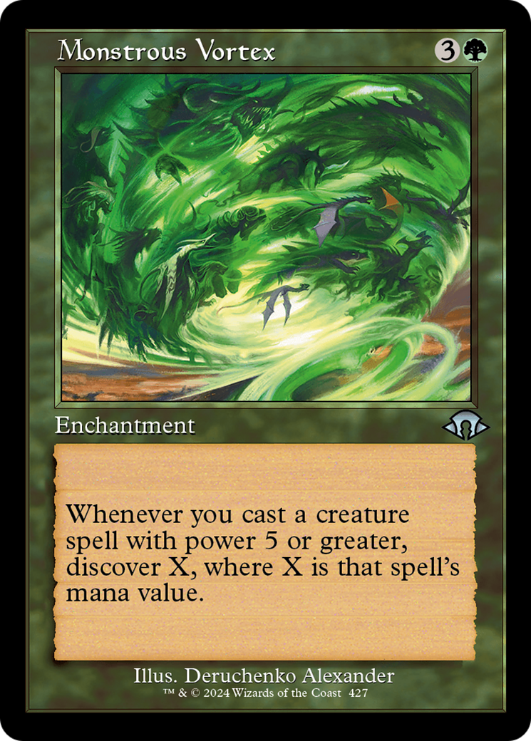 Monstrous Vortex (Retro) [Modern Horizons 3] | Tacoma Games