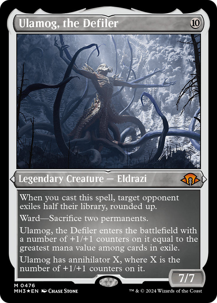 Ulamog, the Defiler (Foil Etched) [Modern Horizons 3] | Tacoma Games