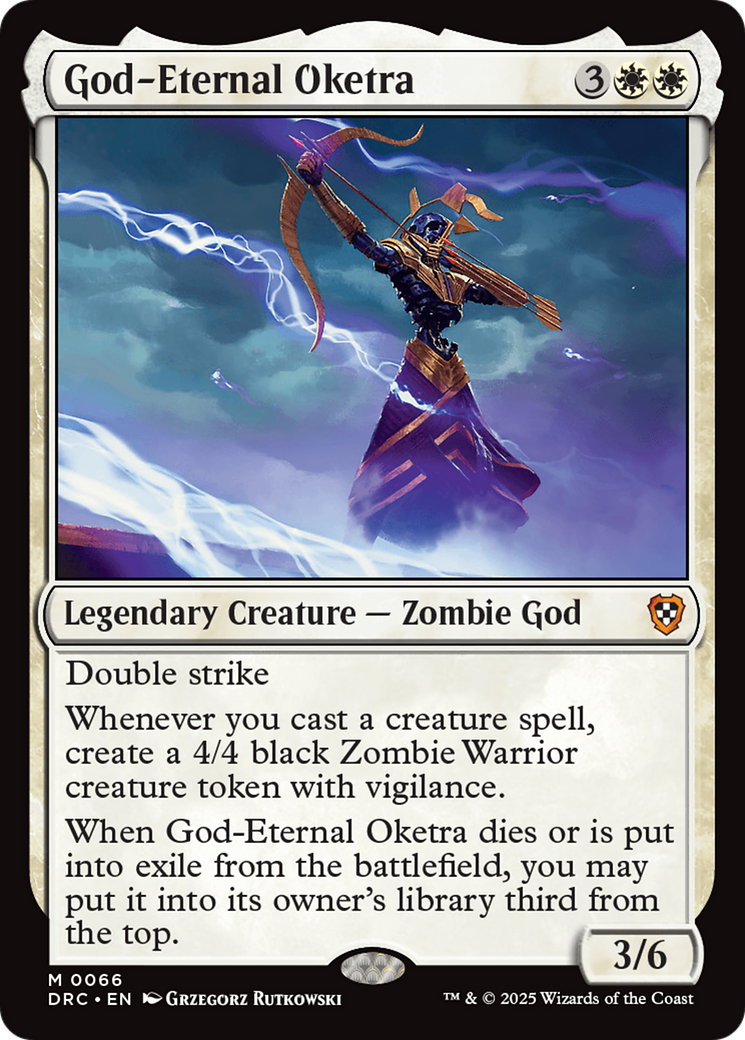 God-Eternal Oketra [Aetherdrift Commander] | Tacoma Games