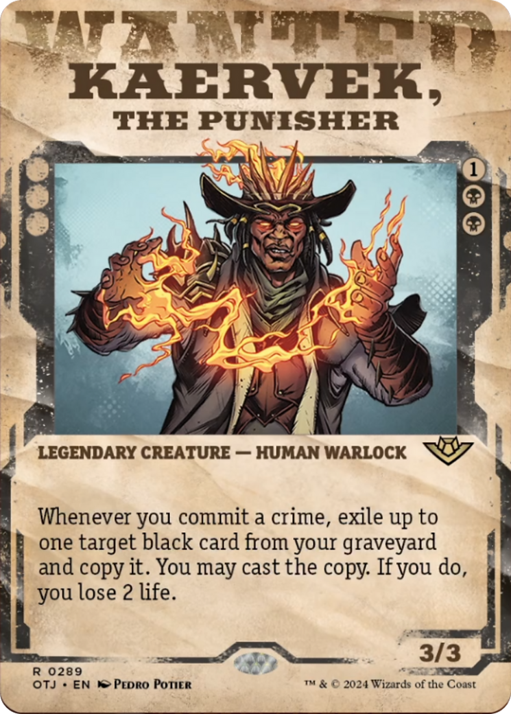 Kaervek, the Punisher (Showcase) [Outlaws of Thunder Junction] | Tacoma Games