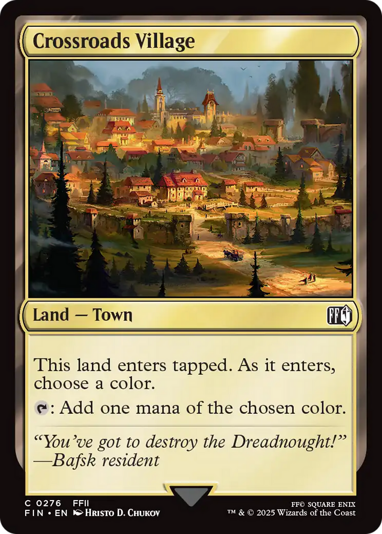 Crossroads Village [FINAL FANTASY] | Tacoma Games