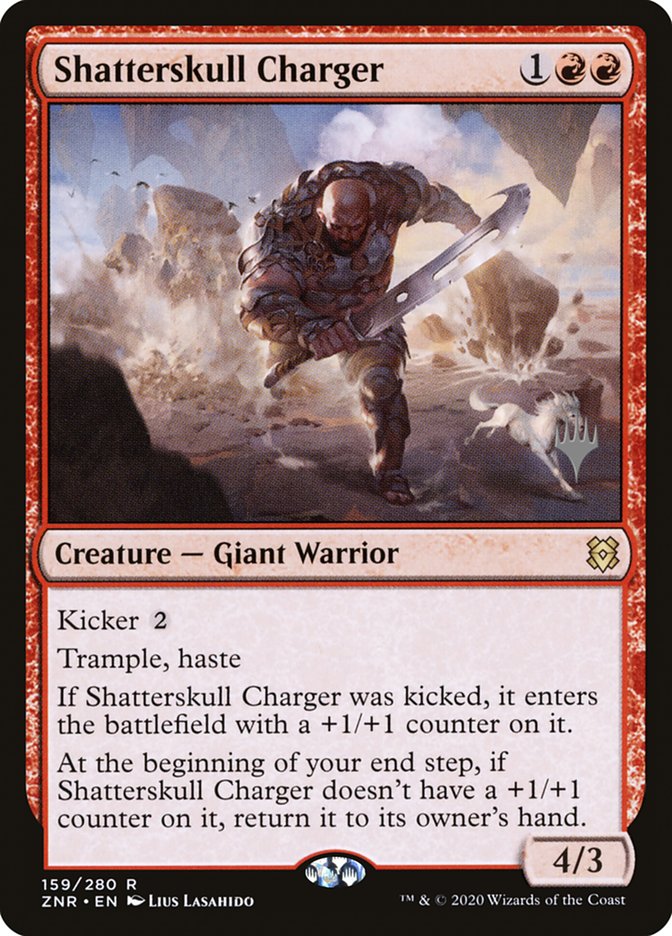 Shatterskull Charger (Promo Pack) [Zendikar Rising Promos] | Tacoma Games