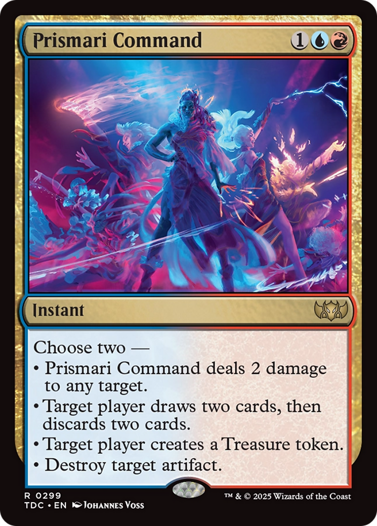 Prismari Command [Tarkir: Dragonstorm Commander] | Tacoma Games