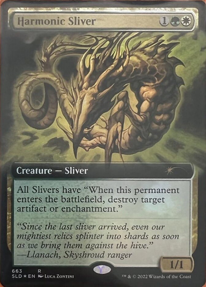 Harmonic Sliver (Extended Art) [Secret Lair Drop Promos] | Tacoma Games