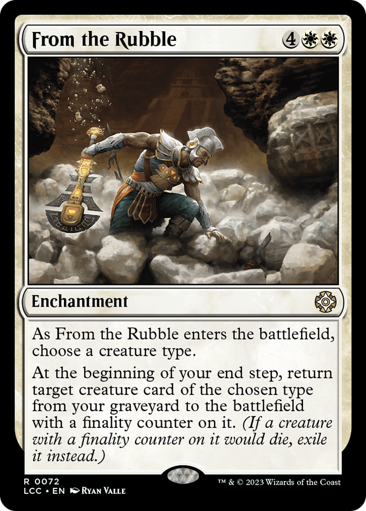 From the Rubble [The Lost Caverns of Ixalan Commander] | Tacoma Games