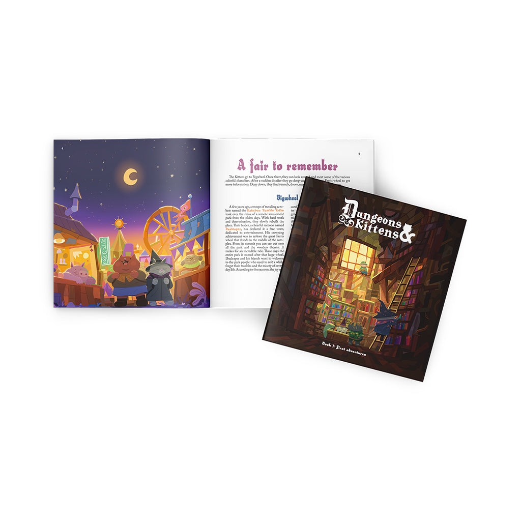 Dungeons & Kittens RPG - Starter Set | Tacoma Games