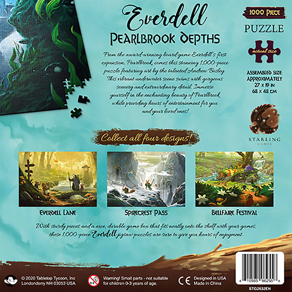 Everdell Puzzle: Pearlbrook Depths | Tacoma Games