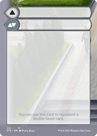 Helper Card (7/9) [Strixhaven: School of Mages Tokens] | Tacoma Games