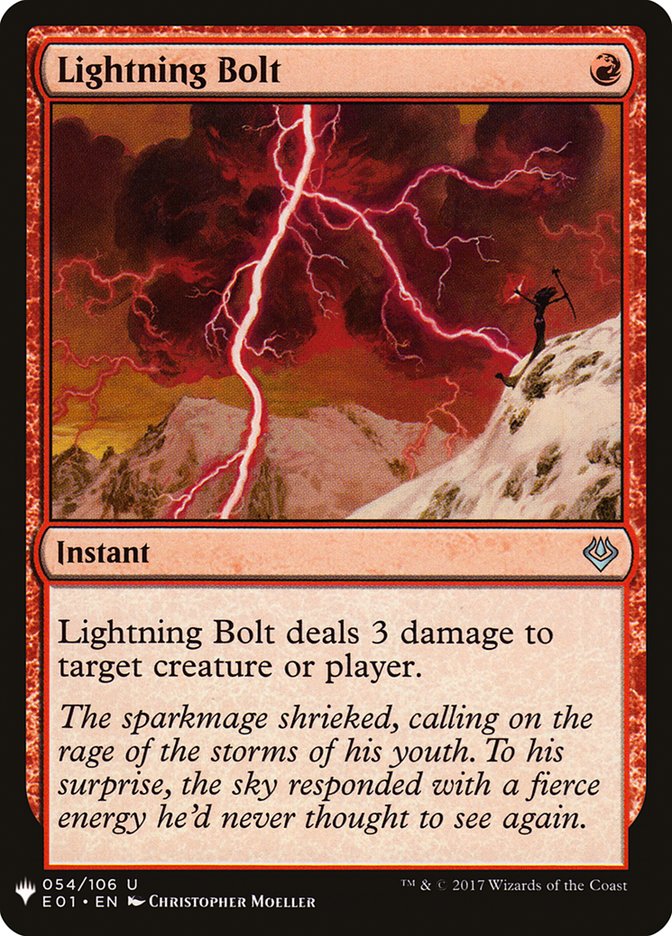 Lightning Bolt [Mystery Booster] | Tacoma Games