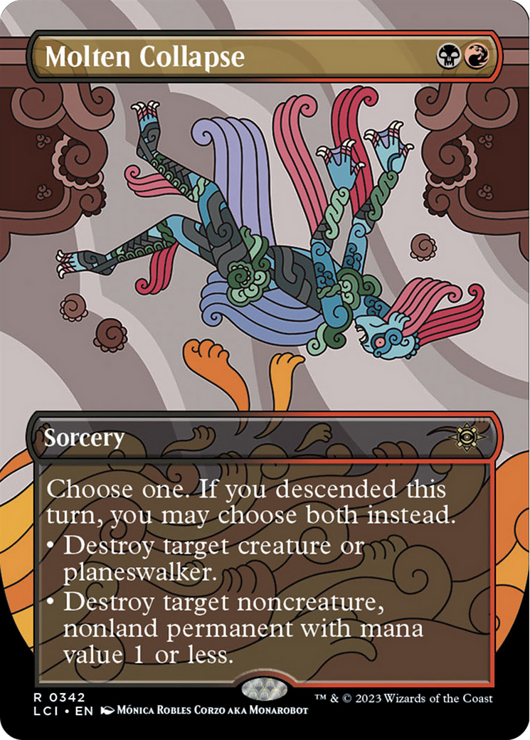 Molten Collapse (Borderless) [The Lost Caverns of Ixalan] | Tacoma Games