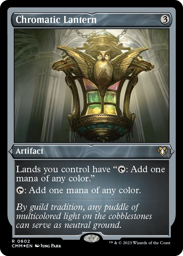 Chromatic Lantern (Foil Etched) [Commander Masters] | Tacoma Games