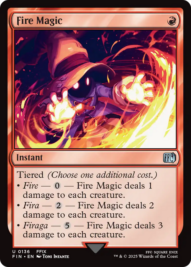 Fire Magic [FINAL FANTASY] | Tacoma Games