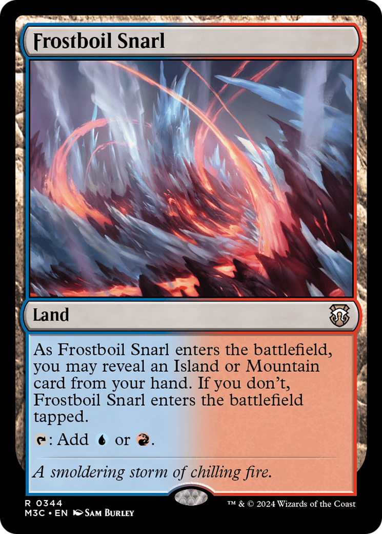 Frostboil Snarl (Ripple Foil) [Modern Horizons 3 Commander] | Tacoma Games